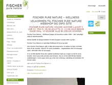 Tablet Screenshot of fischer-pure-nature.dk